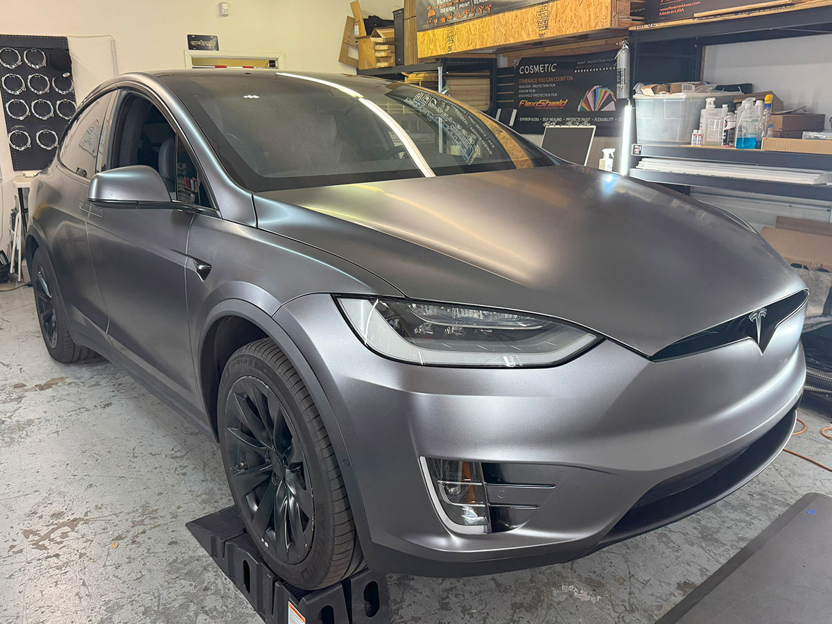 Satin Vinyl Wrap