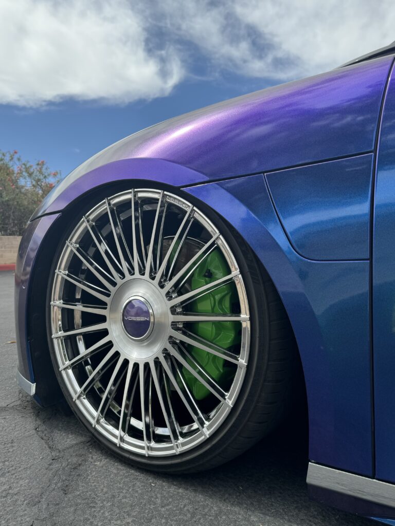 Vossen Wheels on a Lucid Air