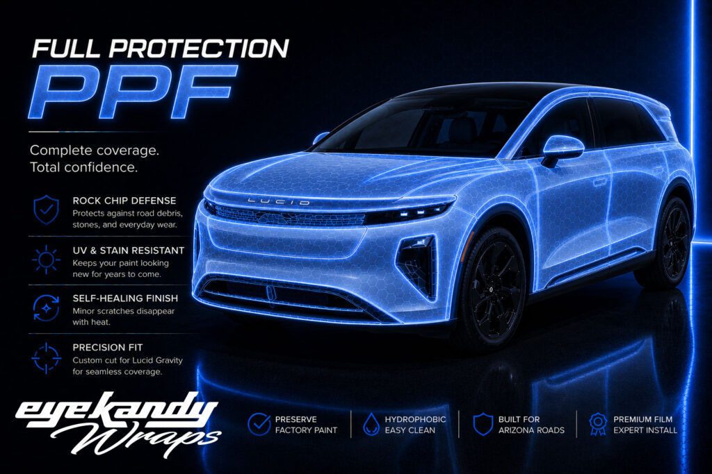 Lucid Gravity Paint Protection Film Full Coverage Package
