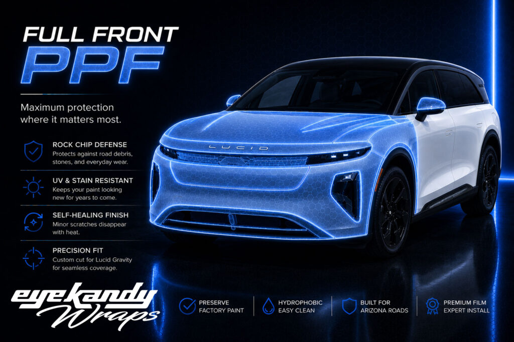 Lucid Gravity Paint Protection Film Full Frontal Package