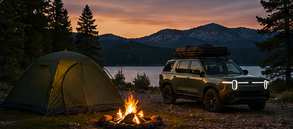 Rivian Camping