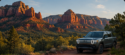 Rivian Hiking