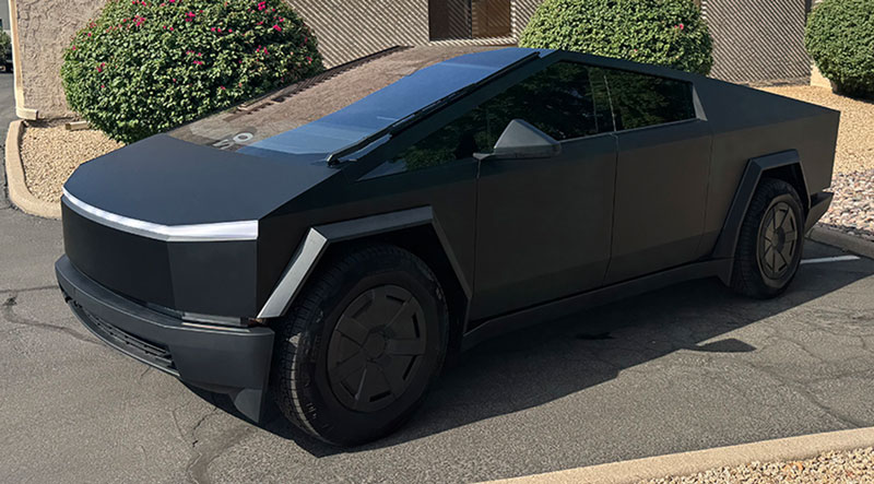 Satin Black CPPF Cybertruck